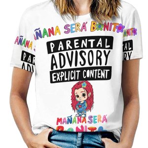 Camiseta Unisex, diseño personalizado, nueva manana, pulsera bnonito, white <span class=keywords><strong>karol</strong></span>, moda - Product Image 4