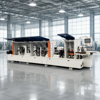 Machine de chantournage automatique PLC haute précision avec pré-fraisage et raclage pour le travail du bois, pour panneaux et lignes de production, avec moteur principal