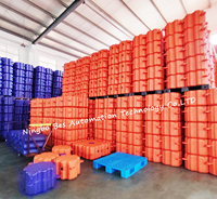 Bloques de Plástico HDPE Modulares para Muelles Flotantes, para Embarcaciones, Motos Acuáticas, Yates, Plataformas, Puentes