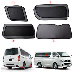 SUNLOP Accessoires automobiles Hiace <span class=keywords><strong>Rideau</strong></span> magnétique Hiace 7 pièces/ensemble <span class=keywords><strong>pour</strong></span> fourgonnette Hiace Commuter # 001127 Rideaux pare-soleil <span class=keywords><strong>pour</strong></span> voiture Quantum Parts - Product Image 4