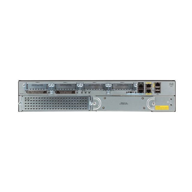 Used CIS 2911/K9 Router 2900 Series 2RU Router ISR G2