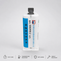Adhesivo de Poliuretano KEJIA KJ-6363F05-2 1:1 para Metal, Plástico y Madera |   Curado Rápido en 5 Minutos |   Pegamento Negro de Alta Resistencia para Trabajos en Madera