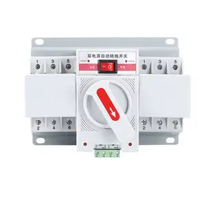 Interruptor de transferência automático, SFQ3D-3P 400v 63a 3p ats