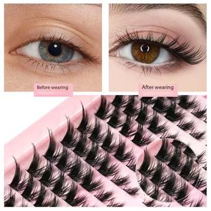 SHUANGYU Nouvelle Arrivée Série Rose Cheveux Synthétiques 3D Naturels Épaisseur 0,07 MM Bande <span class=keywords><strong>Super</strong></span> Fine Grande Capacité Auto-Adhésifs - Product Image 2