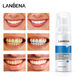 Mousse blanchissante pour les dents LANBENA, marque privée, élimine les taches dentaires, mousse nettoyante, dentifrice - Product Image 4