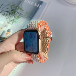 สายนาฬิกาไนลอนแบบยืดหยุ่นสำหรับ Apple Watch Series 10 9 8 SE 2สายนาฬิกาสำหรับเปลี่ยน - Product Image 6