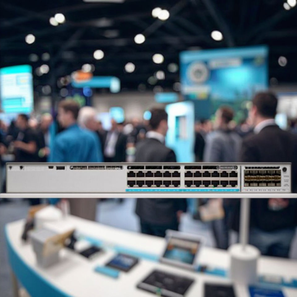 Best Price CS Switch 9300 24-Port Modular Uplinks UPOE Managed Network ...