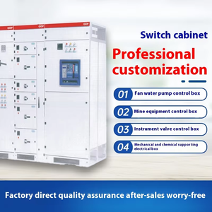 Tủ phân phối gdf nhà máy/Hệ thống điện doanh nghiệp ưa thích 50kA thời gian ngắn chịu được dòng điện + bảo vệ IP40 - Product Image 3