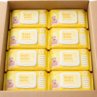 Lingettes pour bébé non parfumées, non tissées, 99,9% d'eau pure, douces, délicates, lingettes pour nouveau-nés, hypoallergéniques, soin de la peau des nourrissons