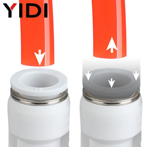 Clapet anti-retour pneumatique à solénoïde anti-retour à voie unique 4mm-12mm Tube de tuyau d'<span class=keywords><strong>air</strong></span> raccord rapide raccords tuyau à sens unique - Product Image 5