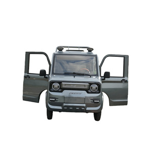 Camioneta Eléctrica de Cuatro Ruedas, 48V, 2WD, Capacidad de Carga de 300-400 kg, Vehículo de Transporte de Carga con Doble Asiento - Product Image 2