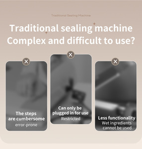 New Household Food Sealing Machine Wireless Portable <b>USB</b> Rechargeable Automatic Plastic Sealing Machine Commercial Home <b>Storage</b> - Product Image 4