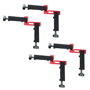 Kẹp nhôm với hướng dẫn góc phải 90 °, kẹp cố định chế biến gỗ có thể điều chỉnh nhanh để hàn & đóng khung 6 cái/bộ - Product Image 2