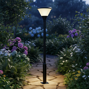 Luces Solares LED de Aluminio Ultra Brillantes con Clasificación IP65, 3000-6500K, 12 Horas de Duración, con 3 Años de Garantía para Jardín, Paisaje, <span class=keywords><strong>Casa</strong></span> y Césped - Product Image 1