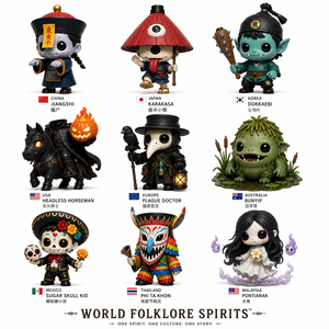 Figuras de PVC Personalizadas de <span class=keywords><strong>Leyendas</strong></span> de Todo el Mundo, Fabricadas por Waker Silicone con 20 Años de Experiencia, Figuras de Acción de Halloween al por Mayor para Regalo - Product Image 1
