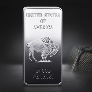 Moeda Comemorativa Personalizada em Prata com Impressão em Esmalte 3D para Coleção de Viagens ou Presentes para Animais de Estimação - Product Image 1