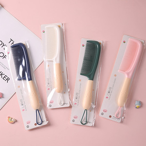 Peigne à cheveux style macaron, grand, en plastique, antistatique, pour usage domestique - Product Image 2