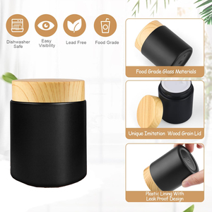 Car Black Luxury Glass Reed <b>Diffuser</b> Aromatherapy Bottles 100ml Screw Cap Eco-friendly Healthy Wood Collar in the Trend - Product Image 2