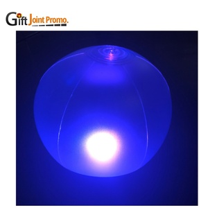 Schlussverkauf bunte wasserdichte riesige aufblasbare glühende Strandkugeln aufblasbare pvc-led-kugel - Product Image 4
