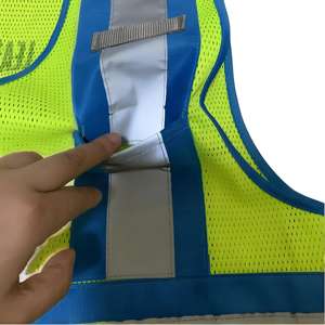 Rompi Keselamatan Reflektif Personal untuk Pekerja Shift Malam, Logo Kustom, Tahan Air, Sempurna untuk Keamanan dan Pekerjaan Luar Ruangan - Product Image 3