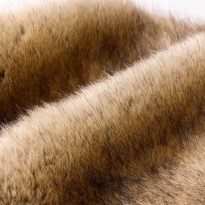 Bán buôn 100% Polyester dệt kim giả lông thỏ vải dày hai màu phiên bản sang trọng cho giày làm may mặc hàng dệt may - Product Image 5