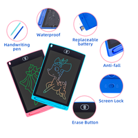 Écran ABS incassable couleur électronique bricolage enfants LCD bloc-notes numérique