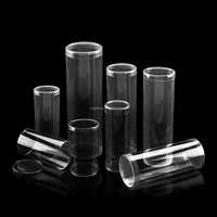 Vente en gros de boîte personnalisée recyclable de luxe pet_pp pour macaron boîte d'emballage de gâteau en plastique transparent transparent pliable