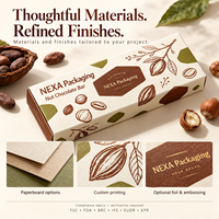 Boîtes d'emballage personnalisées pour barres chocolatées, vente en gros, logo imprimé, cartons pliants en carton, tailles entièrement personnalisables