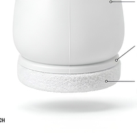 Protections de pieds de meubles en silicone blanc, protections de sol en feutre non tissé, anti-rayures, antidérapantes pour canapé, chaise, table