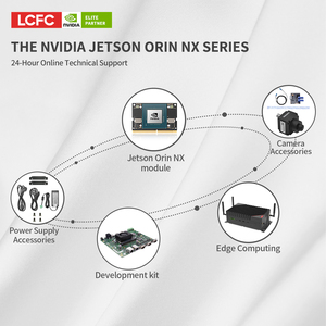 Computadora Robusta sin Ventilador Jetson Orin NX 8G con <span class=keywords><strong>NVIDIA</strong></span> Jetson Orin NX, Compatible con Amplio Rango de Temperatura - Product Image 6