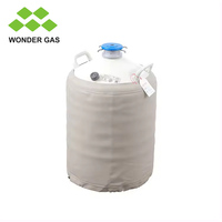 Wonder Gas 10L/20L/30L/50L YDS Type Conteneur d'azote cryogénique Réservoir de stockage d'azote liquide