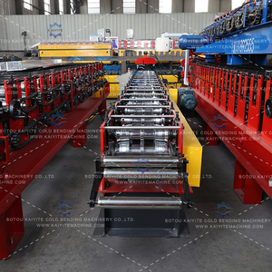 Macchina per la Formatura <span class=keywords><strong>di</strong></span> Profili per Tetti in Metallo con Controllo PLC - Attrezzatura Personalizzata per la Produzione <span class=keywords><strong>di</strong></span> Tegole per Materiali Edili - Product Image 5