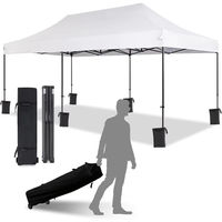 Tente pliante commerciale d'extérieur sur mesure 6x3, 20x10, 10x20, 3x3, robuste, pour événements, type gazebo, auvent, carpa, toldo