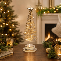 Sapin de Noël en métal avec LED