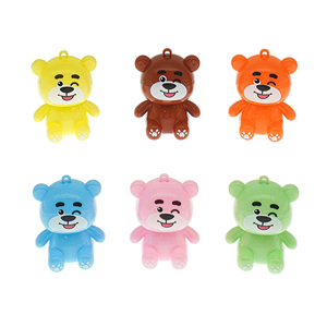Coche de Juguete de Fricción con Modelo de Oso de Dibujos Animados para Niños, Coche de Juguete Pequeño para Niños, Cápsula Sorpresa de 75 mm - Product Image 3