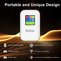 Router Móvil Karbor MF833Z 4G LTE con Tarjeta SIM, Hotspot Portátil, Wifi 4G para Router Wifi ZTE GPON