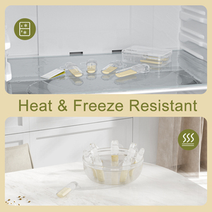 YOUHA - <span class=keywords><strong>Recolector</strong></span> <span class=keywords><strong>de</strong></span> Leche Materna <span class=keywords><strong>de</strong></span> Silicona sin BPA, 2 Piezas con Cepillo y Etiqueta, Kit <span class=keywords><strong>de</strong></span> Recolección <span class=keywords><strong>de</strong></span> Leche Materna Reutilizable <span class=keywords><strong>de</strong></span> Grado Alimenticio - Product Image 4