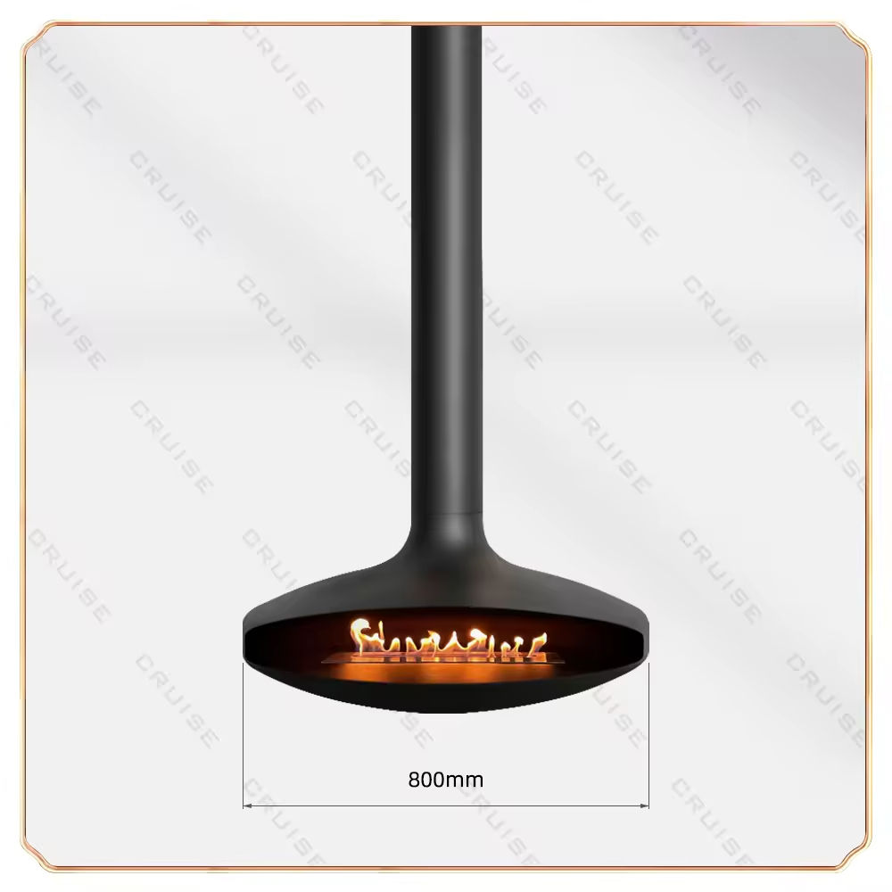 UFO-cheminée éthanol-800mm