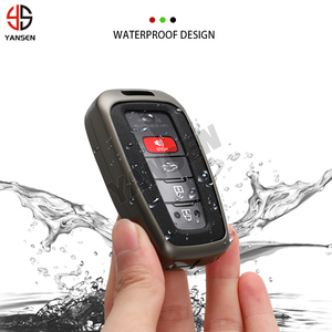 <span class=keywords><strong>เคส</strong></span>รถยนต์หนังดีไซน์หรูหราสำหรับ Toyota Prius Camry Corolla C-HR RAV4 Prado อุปกรณ์เสริมพวงกุญแจ - Product Image 4