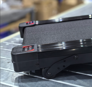 جهاز مشي قابل للطي تحت المكتب، جهاز مشي منحني محمول للياقة البدنية في المنزل مع جهاز تحكم عن بعد - Product Image 4