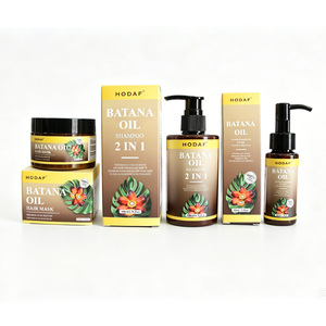 Set de Cuidado Capilar Natural HODAF OEM con Aceite de Batana, Champú y Mascarilla para Nutrir las Raíces del Cabello, Fortalecer y Prevenir la Caída del Cabello - Product Image 1