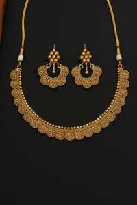 Nueva Colección de Conjuntos de Collares Antiguos de 44 g para Bodas y Fiestas, Conjuntos de Joyería de Moda Disponibles en Grandes Cantidades - Product Image 3