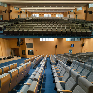 Chaise de cinéma, salle de conférence, salle de réunion, auditorium universitaire, de haute qualité, moderne, en tissu, prix d'usine en gros - Product Image 4