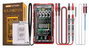   Máy đo vạn năng kỹ thuật số LCD lớn 682, sạc lại được, 6000 đếm, kiểm tra diode, dụng cụ thợ điện - Product Image 5