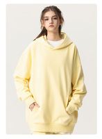 Superventas 400gsm peso pesado Color sólido Terry Hoodie