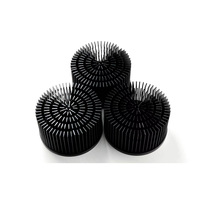 Disipador de Calor de Aluminio Forjado en Frío Personalizado OEM con Superficie Anodizada para Carcasa de Lámpara LED de Interior