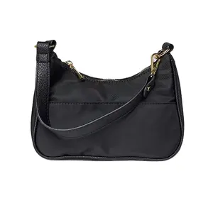 Borse di lusso in Nylon borsa a tracolla nera Micro Mini borsa in Nylon moda Casual borsa in Nylon