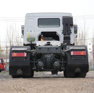 Camion tracteur HOWO 6X4 à prix d'usine, nouvelle cabine, pneus neufs, 40T, 371 ch, tête de camion avec moteur Weichai, Euro 3, diesel, conduite à gauche - Product Image 5