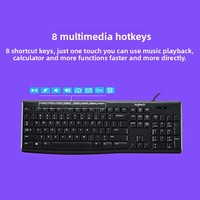 Ensemble clavier et souris filaires USB Logitech MK200 avec touches multimédias programmables et silencieuses - Stock disponible pour usage domestique/bureau