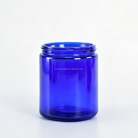 Nouveau design – Pot en verre transparent ambré, bleu, vert, noir mat de 2oz, 4oz, 5oz, 8oz avec couvercle à vis pour pâte de vanille